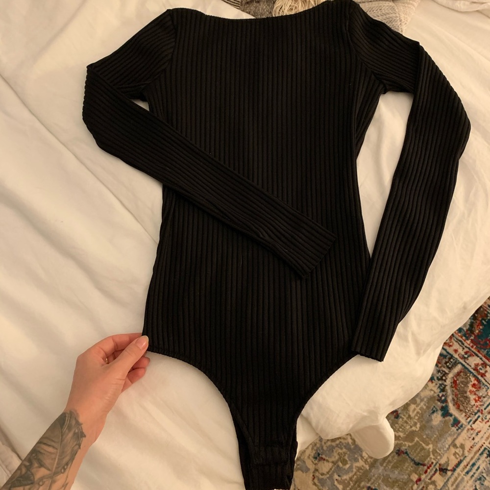 Black Zara Bodysuit